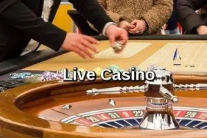 Live casino table